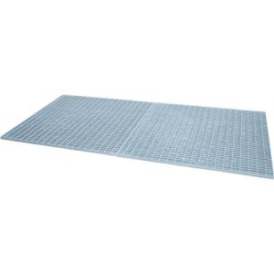 Bauer Gitterrost-Set für Edelstahlauffangwannen Typ VAW-1000-2, bis 1000 kg/m², B 2630 × T 1280 × H 30 mm, Stahl feuerverzinkt Bauer Gitterrost-Set für Edelstahlauffangwannen Typ VAW-1000-2, bis 1000 kg/m², B 2630 × T 1280 × H 30 mm, Stahl feuerverzinkt