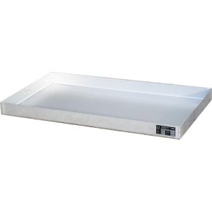 Bauer Kleingebindewanne KGW 3 V4A, ohne Lochblechrost, L 1000 x B 600 x H 70 mm, 30 L, 150 kg, Edelstahl 1.4571, Silber Bauer Kleingebindewanne KGW 3 V4A, ohne Lochblechrost, L 1000 x B 600 x H 70 mm, 30 L, 150 kg, Edelstahl 1.4571, Silber
