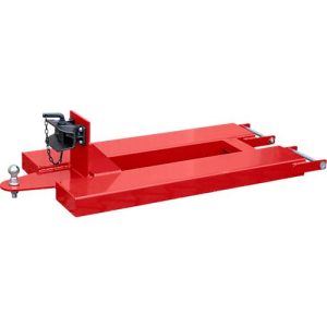 Bauer Rangierhilfe RH-RMK, mit Anhängerkupplung und Kugel, L 1535 x B 650 x H 370 mm, lackiert, feuerrot RAL 3000 Bauer Rangierhilfe RH-RMK, mit Anhängerkupplung und Kugel, L 1535 x B 650 x H 370 mm, lackiert, feuerrot RAL 3000