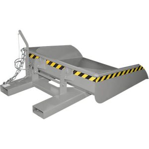 Bauer Staplerschaufel BSI 50, Seilzug-Entriegelung, L 1810 × B 1330 × H 710 mm, 0,5 m³, bis 750 kg, Stahl lackiert, gelborange Bauer Staplerschaufel BSI 50, Seilzug-Entriegelung, L 1810 × B 1330 × H 710 mm, 0,5 m³, bis 750 kg, Stahl lackiert, gelborange