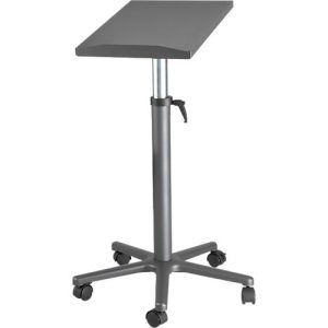 Beamertisch MAULpro, bis zu 30 kg, stufenlos höhenverstellbar, 10° neigbar, 5 Bremsrollen, Platte B 350 x T 500 mm, anthrazit Beamertisch MAULpro, bis zu 30 kg, stufenlos höhenverstellbar, 10° neigbar, 5 Bremsrollen, Platte B 350 x T 500 mm, anthrazit
