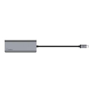 Belkin CONNECT USB-C 6-in-1 Multiport Adapter – Dockingstation – USB-C – HDMI – 1GbE
