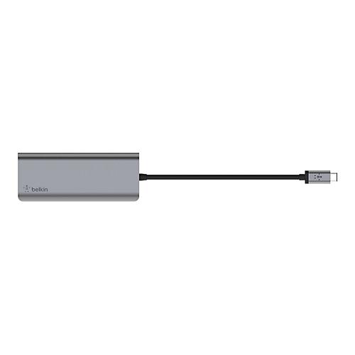 Belkin CONNECT USB-C 6-in-1 Multiport Adapter - Dockingstation - USB-C - HDMI - 1GbE