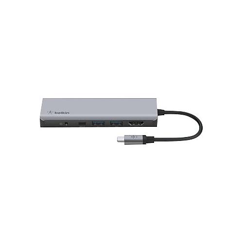 Belkin CONNECT USB-C 7-in-1 Multiport Adapter - Dockingstation - USB-C - HDMI