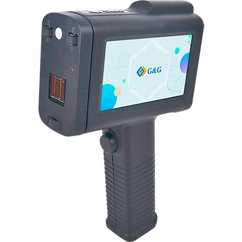 Beschriftungsgerät G & G MP001 3PLUS, 600 x 600 dpi, 60 m/min, bis 10 h Akkulaufzeit, 4,3' Touchscreen, Ladegerät
