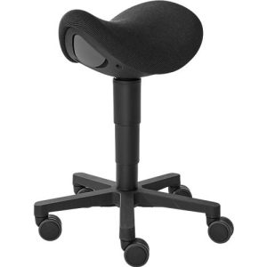 Bimos Sattelhocker, Sattelsitz, 3D-Sitzdynamik, Sitzhöhe 540-800 mm, Universalrollen Ø 65 mm, schwarz Bimos Sattelhocker, Sattelsitz, 3D-Sitzdynamik, Sitzhöhe 540-800 mm, Universalrollen Ø 65 mm, schwarz