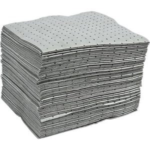Bindevlies-Tücher BASIC heavy universal, 2-lagig, Gesamtaufnahmekapazität 85 l, besonders reißfest, B 400 x L 500 x B 400 mm, Vlies, grau, 100 Stück Bindevlies-Tücher BASIC heavy universal, 2-lagig, Gesamtaufnahmekapazität 85 l, besonders reißfest, B 400 x L 500 x B 400 mm, Vlies, grau, 100 Stück