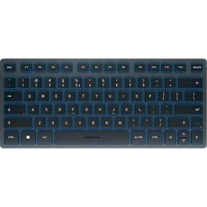 Bluetooth Tastatur Cherry KW 7100 Mini BT Slate Blue, Multi-Device, kompaktes Format, inkl. Transporttasche Bluetooth Tastatur Cherry KW 7100 Mini BT Slate Blue, Multi-Device, kompaktes Format, inkl. Transporttasche