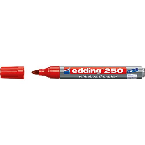Boardmarker Edding 250, 1 Stück, rot