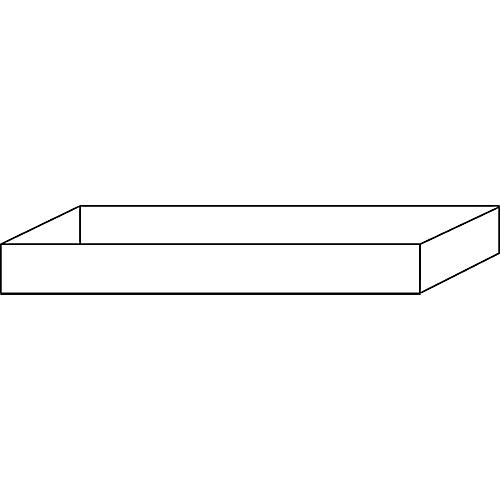 Bodenauffangwanne Abz für asecos Sicherheitsschränke der Q30, Q90 und S90 Serie, Polypropylen, grau, B 1049 x T 505 x H 116 mm, 33 l