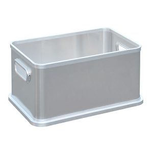 Box, Aluminium, ohne Deckel, 120 Liter Box, Aluminium, ohne Deckel, 120 Liter