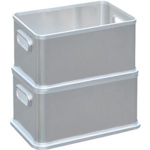 Box, Aluminium, ohne Deckel, 30 Liter Box, Aluminium, ohne Deckel, 30 Liter