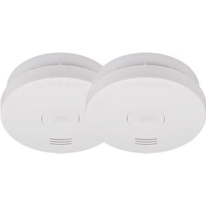 Brennenstuhl Feuermelder 2er-Set RML 3100, 10-Jahres-Batterie, 85 dB Alarmsignal, Stummschaltung, Q-Siegel, VdS-zertifiziert, ⌀ 100 x H 31 mm, weiß Brennenstuhl Feuermelder 2er-Set RML 3100, 10-Jahres-Batterie, 85 dB Alarmsignal, Stummschaltung, Q-Siegel, VdS-zertifiziert, ⌀ 100 x H 31 mm, weiß