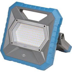 Brennenstuhl LED Hybrid Arbeitsstrahler BS 8050 MH, 82 W, Akku- und Netzbetrieb, dimmbar, 7900 lm, 5000K, IP55, L 310 x B 310 x H 180 mm, blau/grau Brennenstuhl LED Hybrid Arbeitsstrahler BS 8050 MH, 82 W, Akku- und Netzbetrieb, dimmbar, 7900 lm, 5000K, IP55, L 310 x B 310 x H 180 mm, blau/grau