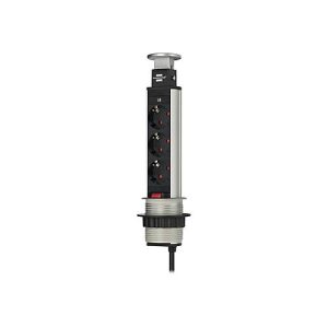 brennenstuhl Tower Power Tischsteckdosenleiste 3-fach – Steckdosenleiste brennenstuhl Tower Power Tischsteckdosenleiste 3-fach – Steckdosenleiste
