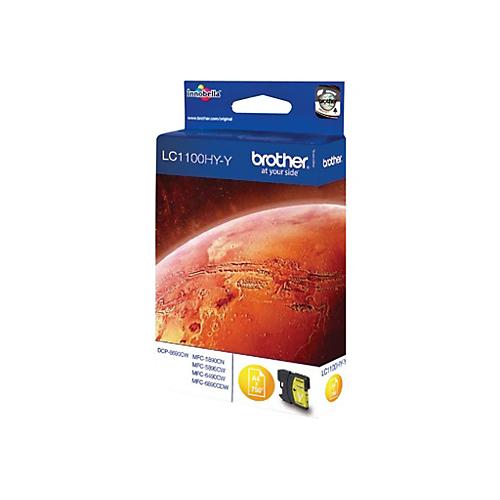 Brother LC1100HYY - Hohe Ergiebigkeit - Gelb - original - Tintenpatrone