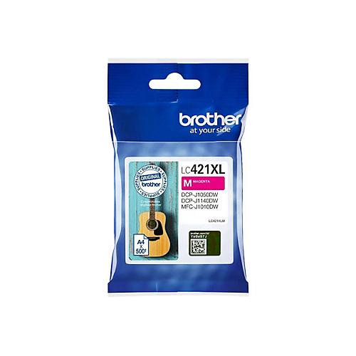 Brother LC421XLM - Hohe Ergiebigkeit - Magenta - original - Tintenpatrone
