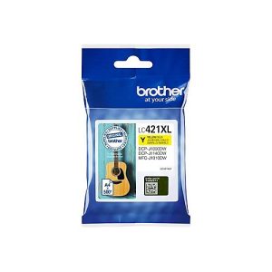 Brother LC421XLY – Hohe Ergiebigkeit – Gelb – original – Tintenpatrone
