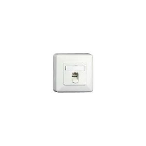 BTR E-DAT C6 8(8) AP – Wanddose – CAT 6 – RJ-45 – Pure White, RAL 9010 BTR E-DAT C6 8(8) AP – Wanddose – CAT 6 – RJ-45 – Pure White, RAL 9010