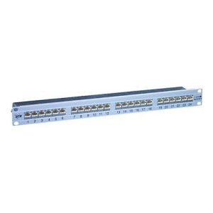 BTR E-DAT C6A 24×8(8) – Patch Panel – CAT 6 – RJ-45 X 24 – Silber – 1U BTR E-DAT C6A 24×8(8) – Patch Panel – CAT 6 – RJ-45 X 24 – Silber – 1U