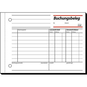 Buchungsbelege sigel® BU 615, 50 Blatt Buchungsbelege sigel® BU 615, 50 Blatt