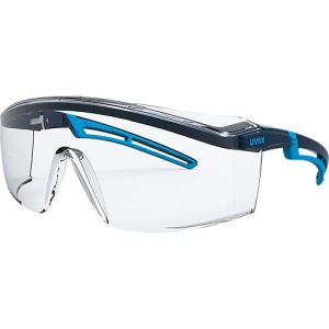 Bügelbrille Uvex astrospec 2.0, EN 166, EN 170, Polycarbonat klar, Rahmen blau/hellblau, 5 Stück Bügelbrille Uvex astrospec 2.0, EN 166, EN 170, Polycarbonat klar, Rahmen blau/hellblau, 5 Stück