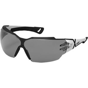 Bügelbrille Uvex pheos cx2, EN 166, EN 172, Polycarbonat grau, Rahmen schwarz/weiß, 5 Stück Bügelbrille Uvex pheos cx2, EN 166, EN 172, Polycarbonat grau, Rahmen schwarz/weiß, 5 Stück