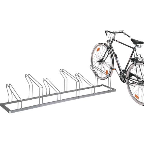 Bügelparker, 1-seitig, für Reifen mit Ø 18-28', B 1850 x T 425 x H 435 mm, Stahl feuerverzinkt, 6 Einstellplätze, zerlegt