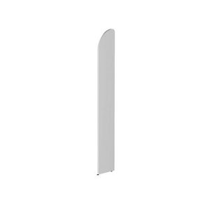 Büroregal Dante®, Abschlusswange, für Regale ohne Rückwand, H 1900 mm, weiß Büroregal Dante®, Abschlusswange, für Regale ohne Rückwand, H 1900 mm, weiß
