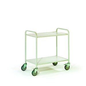 Bürowagen mit 2 Etagen, 780 x 500 mm Bürowagen mit 2 Etagen, 780 x 500 mm