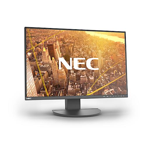 Businessmonitor SHARP/NEC MultiSync EA241WU, 24', 1920 x 1200, IPS TFT, 16:10, HDMI/DisplayPort/USB, höhenverstell-/dreh-/neig-/schwenkbar, schwarz