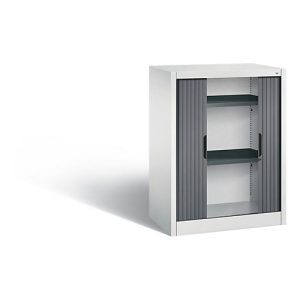 C+P Rollladenschrank Omnispace, H1030B800T420 mm, Lichtgrau/Schwarzgrau C+P Rollladenschrank Omnispace, H1030B800T420 mm, Lichtgrau/Schwarzgrau
