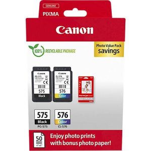 Canon Photo Value Pack PG-575/CL-576 PVP Canon Photo Value Pack PG-575/CL-576 PVP