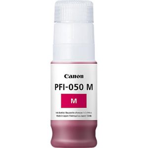 Canon Tintenflasche PFI-050M, 70 ml, Einzelpack, magenta Canon Tintenflasche PFI-050M, 70 ml, Einzelpack, magenta