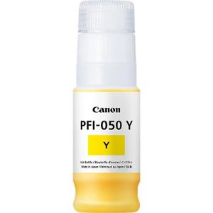 Canon Tintenflasche PFI-050Y, 70 ml, Einzelpack, gelb Canon Tintenflasche PFI-050Y, 70 ml, Einzelpack, gelb