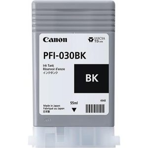 Canon Tintenpatrone PFI-030BK, 55 ml, Einzelpack, schwarz Canon Tintenpatrone PFI-030BK, 55 ml, Einzelpack, schwarz