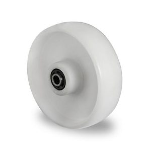 CASCOO Einbaurad N0N0, mit Rad-ø 80 mm x B 34 mm, Polyamid-Felge, Polyamid-Lauffläche, natur/weiß, Rollenlager, bis 130 kg CASCOO Einbaurad N0N0, mit Rad-ø 80 mm x B 34 mm, Polyamid-Felge, Polyamid-Lauffläche, natur/weiß, Rollenlager, bis 130 kg