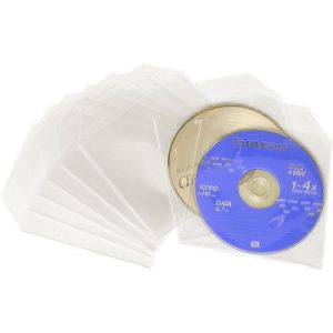 CD/DVD-Folientaschen, transparent, für den Versand geeignet CD/DVD-Folientaschen, transparent, für den Versand geeignet