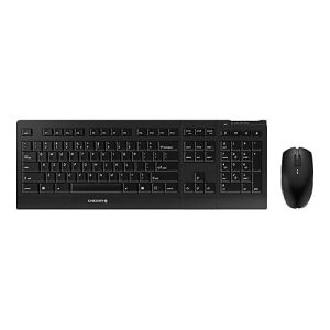 CHERRY B.UNLIMITED 3.0 – Tastatur-und-Maus-Set – US mit Euro-Symbol – Schwarz CHERRY B.UNLIMITED 3.0 – Tastatur-und-Maus-Set – US mit Euro-Symbol – Schwarz