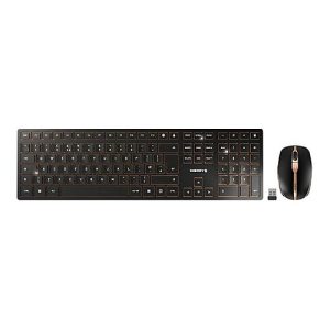 CHERRY DW 9100 SLIM – Tastatur-und-Maus-Set – kabellos – 2.4 GHz, Bluetooth 4.2 – QWERTY – GB CHERRY DW 9100 SLIM – Tastatur-und-Maus-Set – kabellos – 2.4 GHz, Bluetooth 4.2 – QWERTY – GB