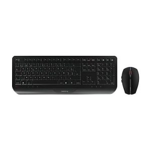 CHERRY GENTIX DESKTOP – Tastatur-und-Maus-Set – Belgien – Schwarz CHERRY GENTIX DESKTOP – Tastatur-und-Maus-Set – Belgien – Schwarz