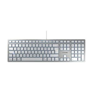 CHERRY KC 6000 SLIM FOR MAC – Tastatur – Deutsch – Silber CHERRY KC 6000 SLIM FOR MAC – Tastatur – Deutsch – Silber