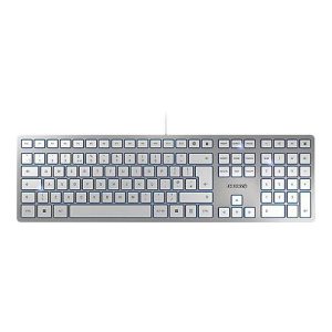 CHERRY KC 6000 SLIM – Tastatur – GB – Silber CHERRY KC 6000 SLIM – Tastatur – GB – Silber