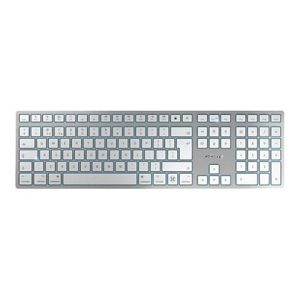 CHERRY KW 9100 SLIM – Tastatur – kabellos – 2.4 GHz, Bluetooth 4.0 – QWERTZ – Deutsch CHERRY KW 9100 SLIM – Tastatur – kabellos – 2.4 GHz, Bluetooth 4.0 – QWERTZ – Deutsch