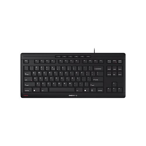CHERRY STREAM KEYBOARD TKL - Tastatur - QWERTZ - Deutsch - Schwarz