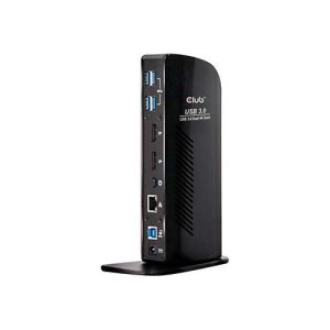 Club3D SenseVision USB 3.0 Dual Display 4K60Hz Docking Station – Dockingstation – USB – DP – GigE Club3D SenseVision USB 3.0 Dual Display 4K60Hz Docking Station – Dockingstation – USB – DP – GigE