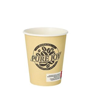 Coffee to go Becher Papstar Pure Joy, Einweg, 0,2 l, Ø 80 x H 92 mm, FSC®-zertifizierte Pappe, cremefarben, 50 Stück Coffee to go Becher Papstar Pure Joy, Einweg, 0,2 l, Ø 80 x H 92 mm, FSC®-zertifizierte Pappe, cremefarben, 50 Stück