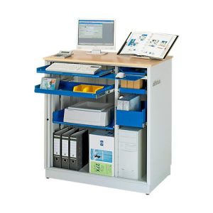 Computer-Station adlatus Typ 6001, B 1030 x T 660 x H 1100 mm, stationär Computer-Station adlatus Typ 6001, B 1030 x T 660 x H 1100 mm, stationär
