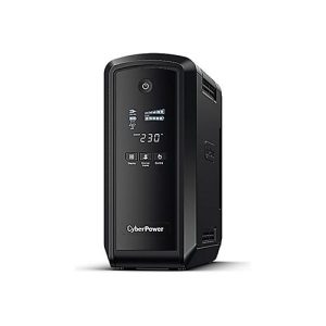 CyberPower PFC Sinewave Series CP900EPFCLCD – USV – Wechselstrom 230 V – 540 Watt – 900 VA – 8.5 Ah CyberPower PFC Sinewave Series CP900EPFCLCD – USV – Wechselstrom 230 V – 540 Watt – 900 VA – 8.5 Ah
