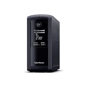 CyberPower Value Pro VP1000ELCD – USV – Wechselstrom 230 V – 550 Watt – 1000 VA – RS-232, USB CyberPower Value Pro VP1000ELCD – USV – Wechselstrom 230 V – 550 Watt – 1000 VA – RS-232, USB